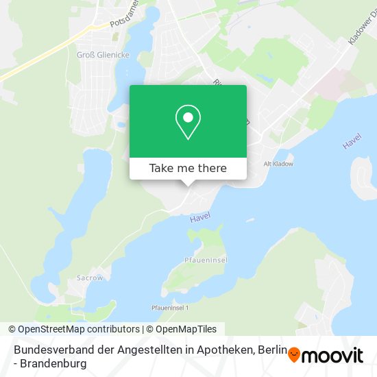 Bundesverband der Angestellten in Apotheken map