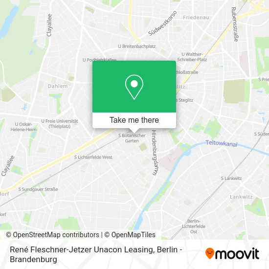 Карта René Fleschner-Jetzer Unacon Leasing