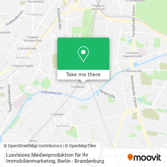Карта Luxvisions Medienproduktion für Ihr Immobilienmarketing