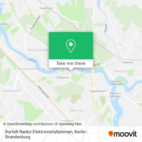 Bartelt Ranko Elektroinstallationen map