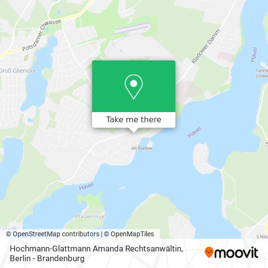 Карта Hochmann-Glattmann Amanda Rechtsanwältin