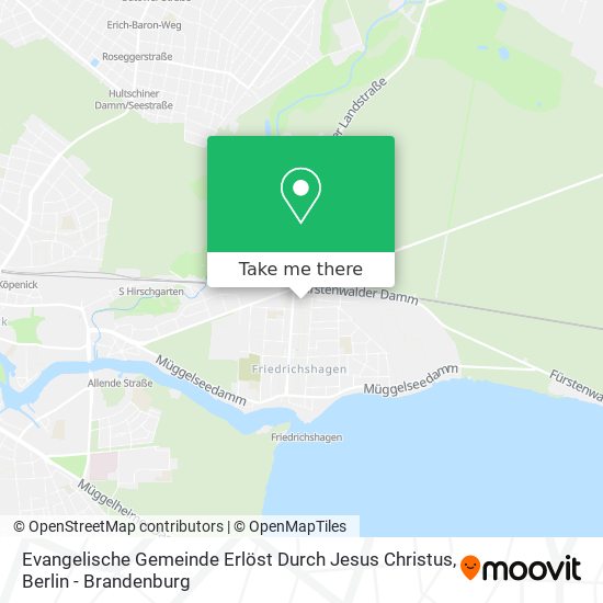 Evangelische Gemeinde Erlöst Durch Jesus Christus map