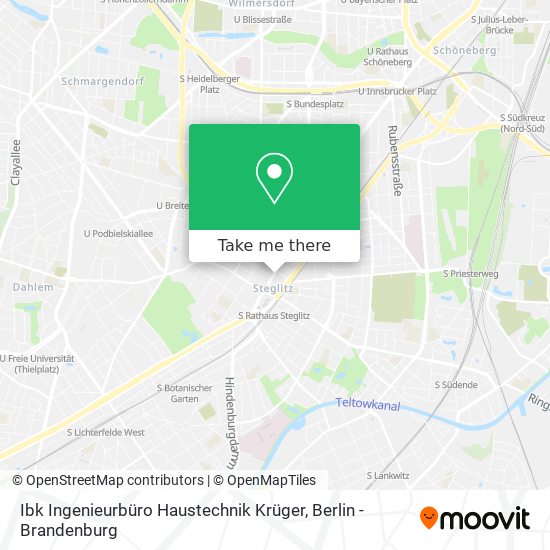 Ibk Ingenieurbüro Haustechnik Krüger map