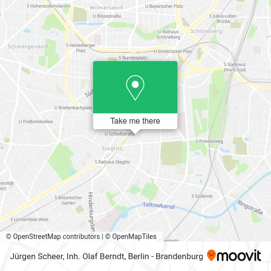 Карта Jürgen Scheer, Inh. Olaf Berndt