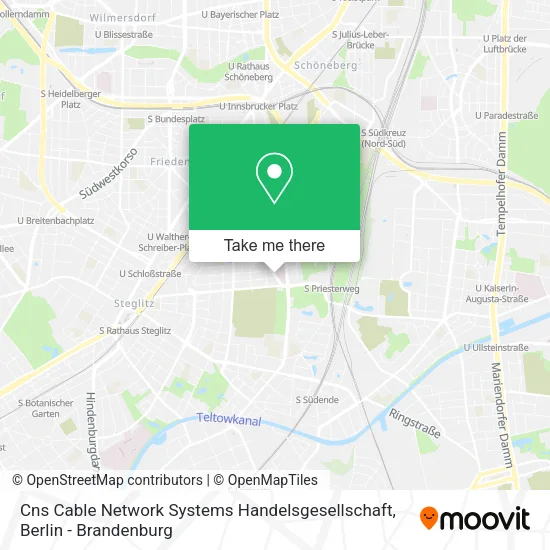 Карта Cns Cable Network Systems Handelsgesellschaft