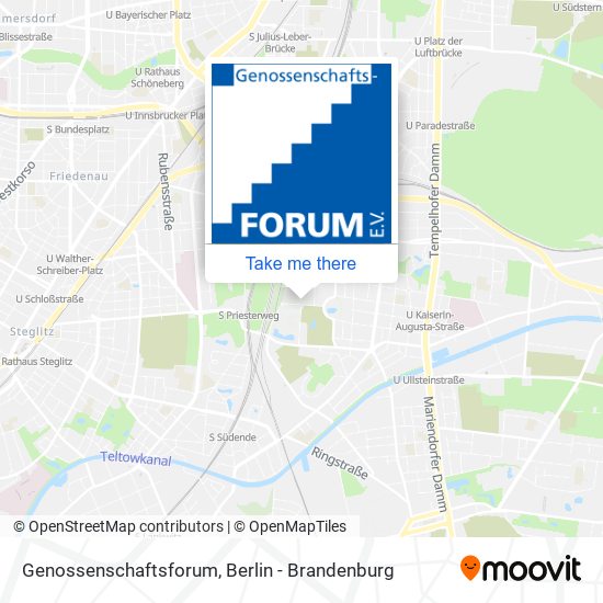 Карта Genossenschaftsforum