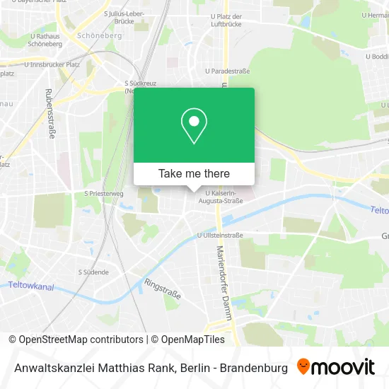 Карта Anwaltskanzlei Matthias Rank