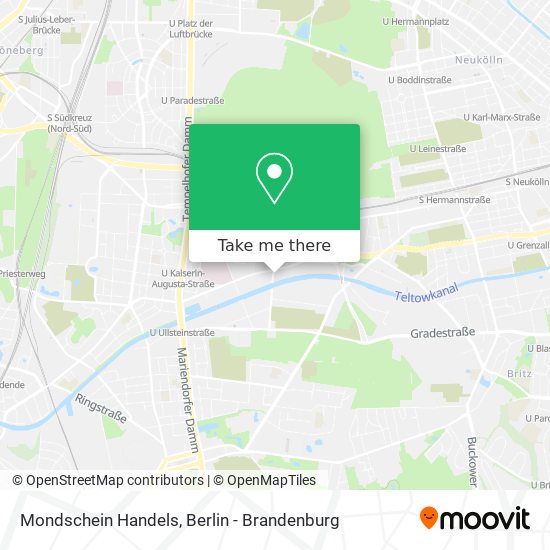 Mondschein Handels map