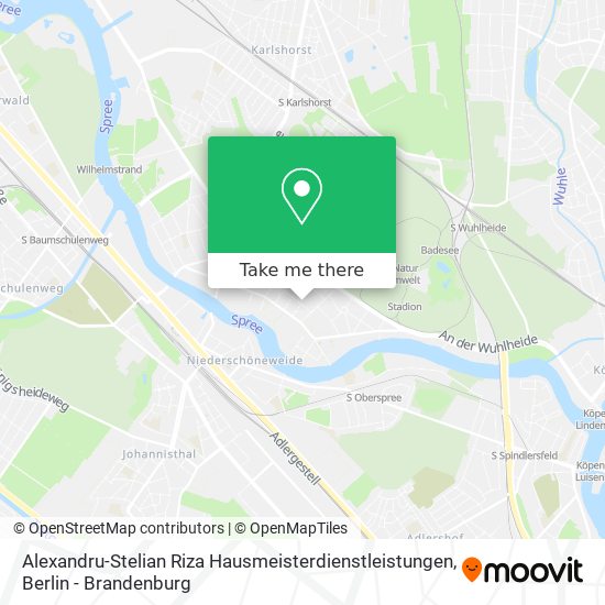 Alexandru-Stelian Riza Hausmeisterdienstleistungen map