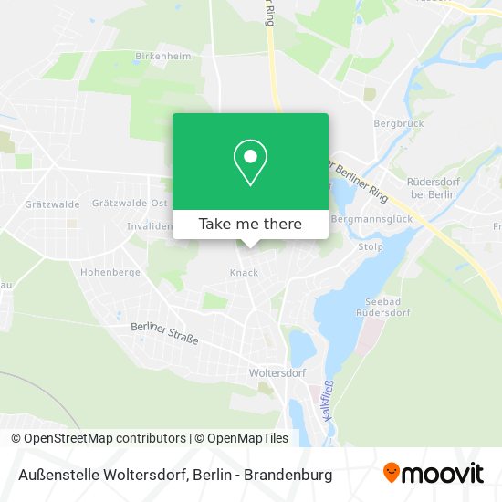 Außenstelle Woltersdorf map