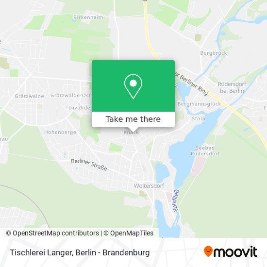Tischlerei Langer map