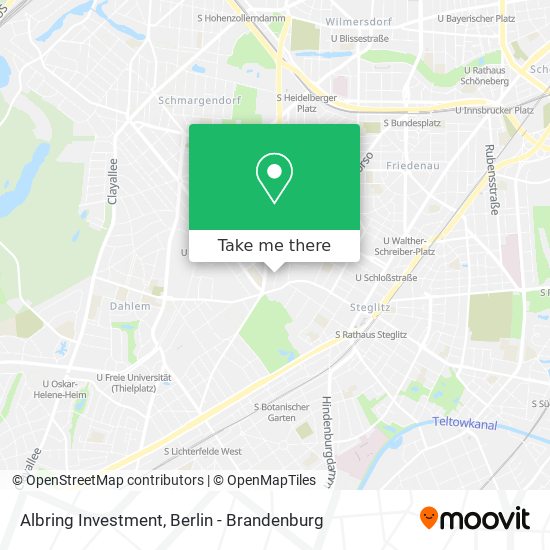 Карта Albring Investment