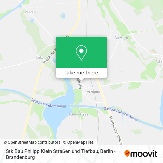 Карта Stk Bau Philipp Klein Straßen und Tiefbau