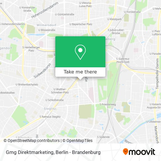 Gmg Direktmarketing map