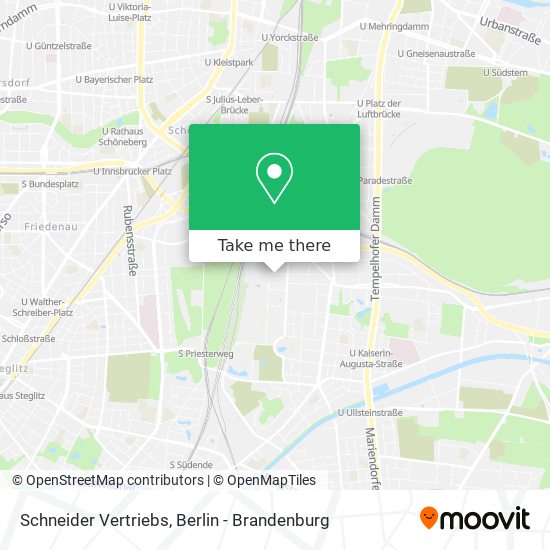 Schneider Vertriebs map