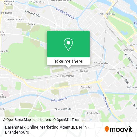 Bärenstark Online Marketing Agentur map