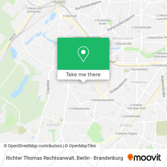 Richter Thomas Rechtsanwalt map