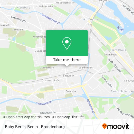 Baby Berlin map