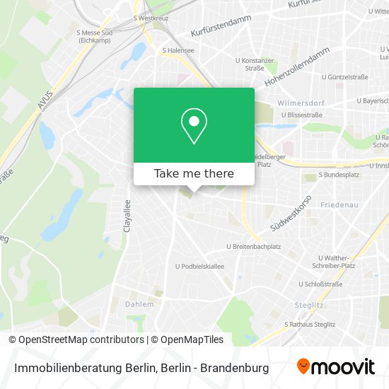 Immobilienberatung Berlin map