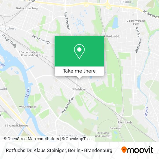 Rotfuchs Dr. Klaus Steiniger map