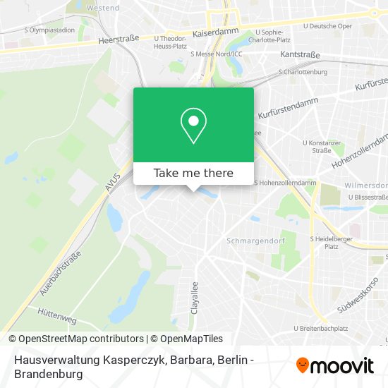 Карта Hausverwaltung Kasperczyk, Barbara