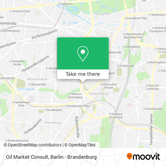 Oil Market Consult map