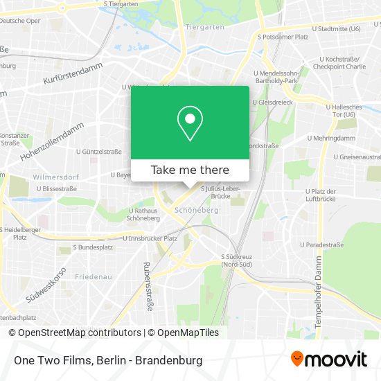 One Two Films map