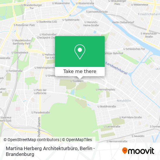 Карта Martina Herberg Architekturbüro