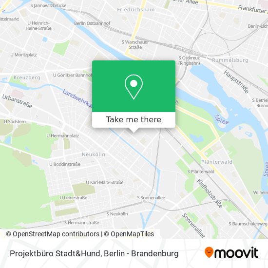 Projektbüro Stadt&Hund map