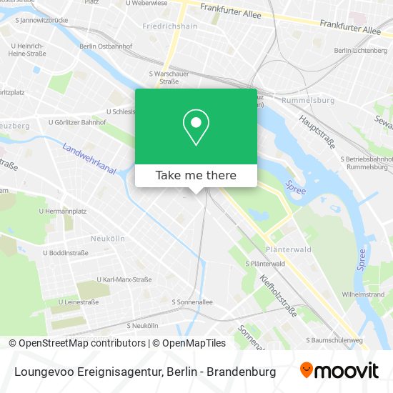 Loungevoo Ereignisagentur map