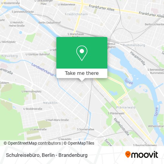 Schulreisebüro map