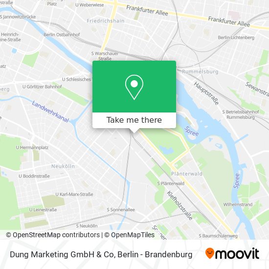 Dung Marketing GmbH & Co map