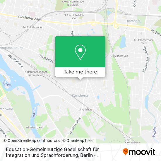 Edusation-Gemeinnützige Gesellschaft für Integration und Sprachförderung map