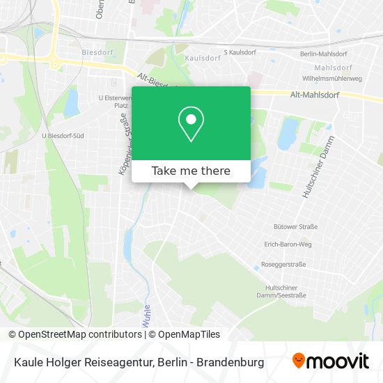 Kaule Holger Reiseagentur map