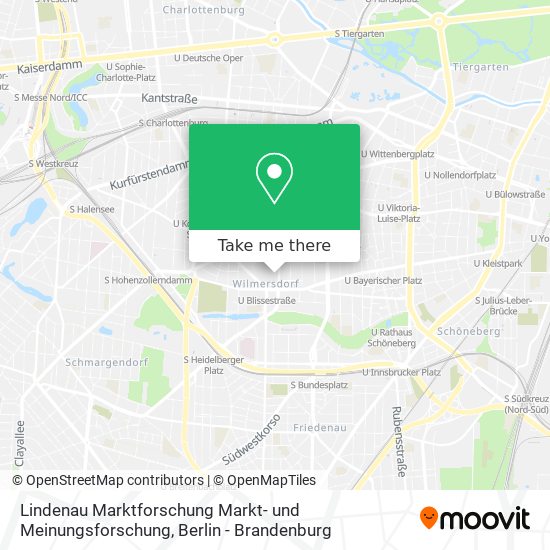 Карта Lindenau Marktforschung Markt- und Meinungsforschung