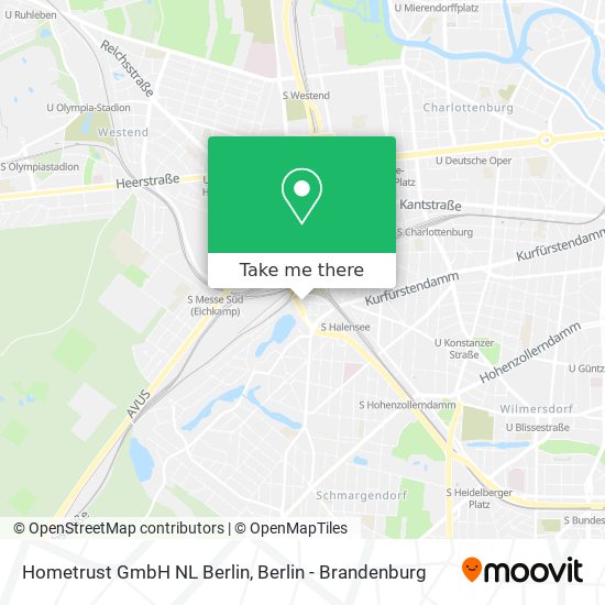 Hometrust GmbH NL Berlin map
