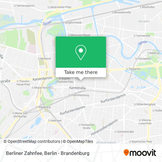 Berliner Zahnfee map