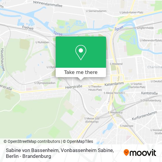 Карта Sabine von Bassenheim, Vonbassenheim Sabine