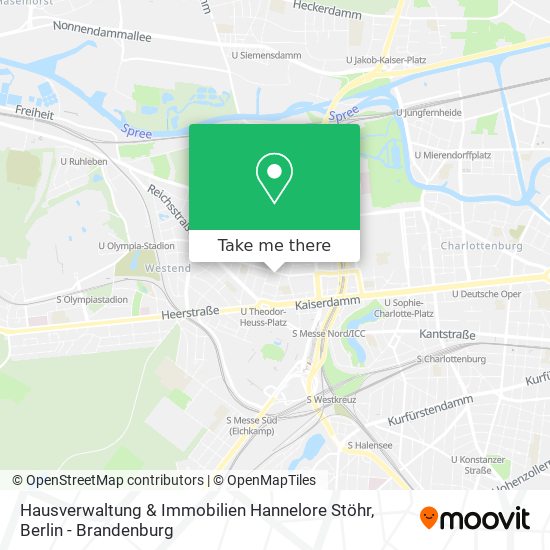 Карта Hausverwaltung & Immobilien Hannelore Stöhr