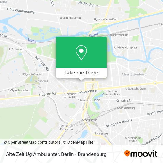 Карта Alte Zeit Ug Ambulanter