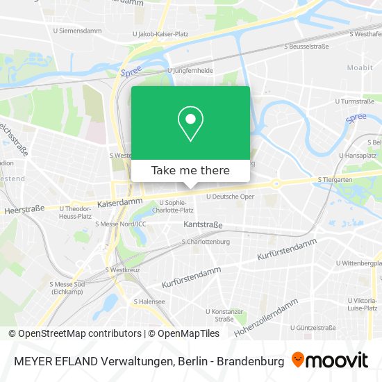 MEYER EFLAND Verwaltungen map