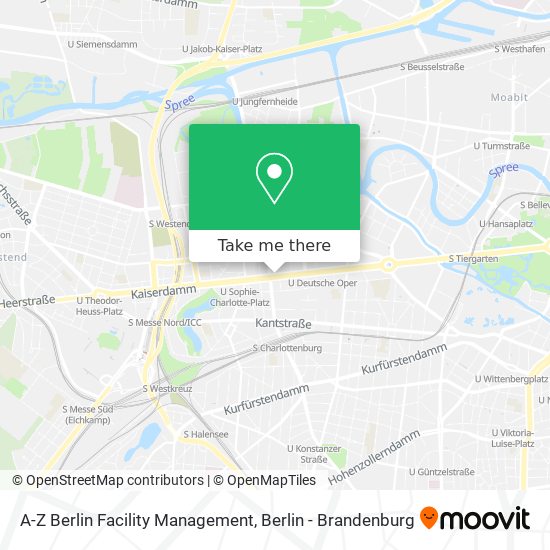 Карта A-Z Berlin Facility Management