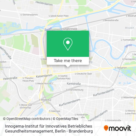 Innogema-Institut für Innovatives Betriebliches Gesundheitsmanagement map