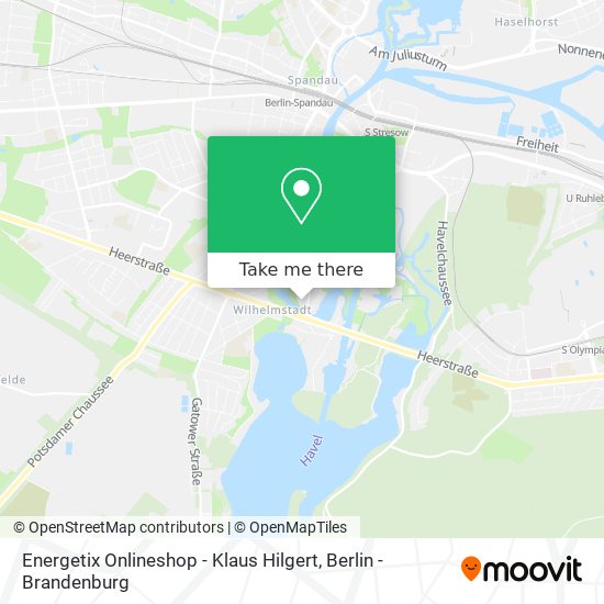 Energetix Onlineshop - Klaus Hilgert map