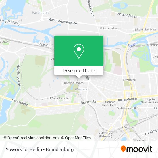 Yowork.Io map