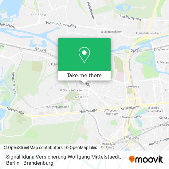 Signal Iduna Versicherung Wolfgang Mittelstaedt map