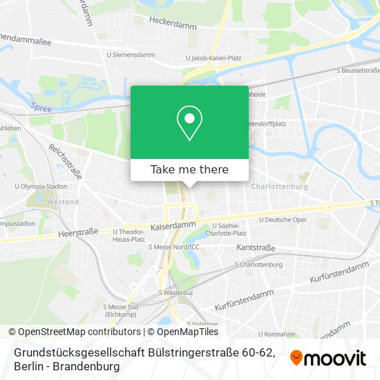 Карта Grundstücksgesellschaft Bülstringerstraße 60-62