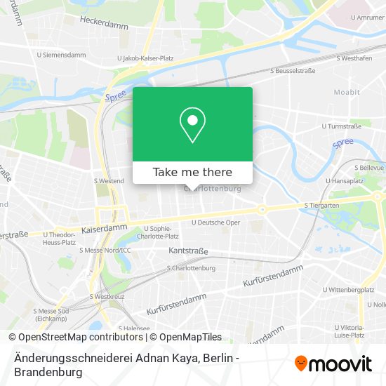 Änderungsschneiderei Adnan Kaya map