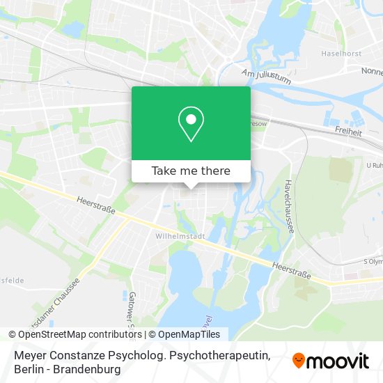 Карта Meyer Constanze Psycholog. Psychotherapeutin