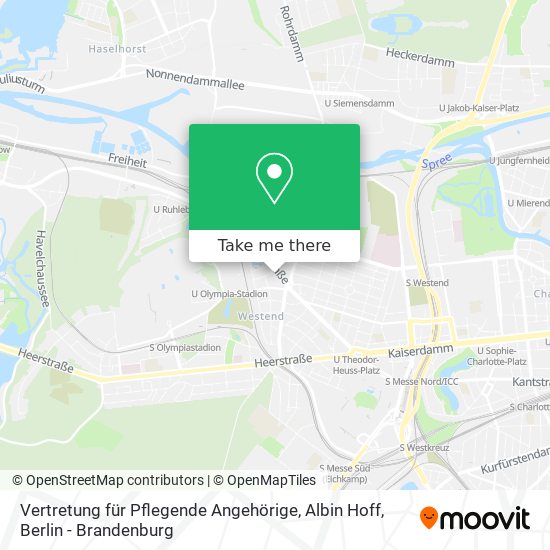 Vertretung für Pflegende Angehörige, Albin Hoff map